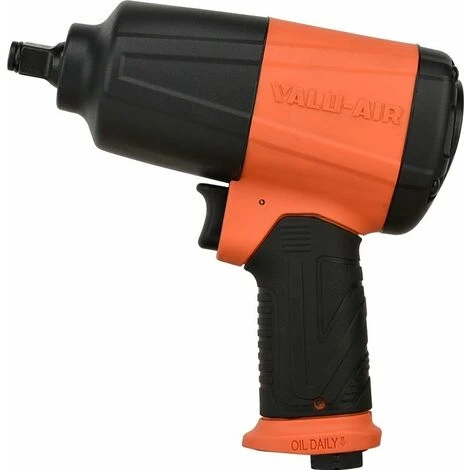 Varan Motors - V702 Pneumatischer Schlagschrauber 1/2'' 610Nm, Pneumatischer Schraubendreher, Körper Aus Verbundwerkstoff - Orange 3 Varan Motors - V702 Pneumatischer Schlagschrauber 1/2'' 610Nm, Pneumatischer Schraubendreher, Körper Aus Verbundwerkstoff - Orange