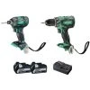 HiKoki 18V Akku-Combo-Kit (DS18DBSL + WH18DBDL2) (KC18DBDL (5.0) (HSC III)) -2 X 5.0Ah- (KC18DBDLWDZ) 2 HiKoki 18V Akku-Combo-Kit (DS18DBSL + WH18DBDL2) (KC18DBDL (5.0) (HSC III)) -2 X 5.0Ah- (KC18DBDLWDZ) -Drehschlagschrauber Soldes 24373757 1