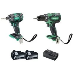 HiKoki 18V Akku-Combo-Kit (DS18DBSL + WH18DBDL2) (KC18DBDL (5.0) (HSC III)) -2 X 5.0Ah- (KC18DBDLWDZ)