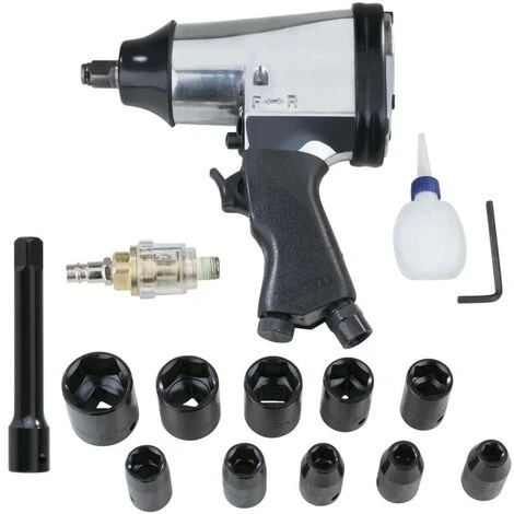 Westfalia Druckluft Schlagschrauber Inklusive Zubehör 16 Teilig 5 Westfalia Druckluft Schlagschrauber Inklusive Zubehör 16 Teilig – Bild 3