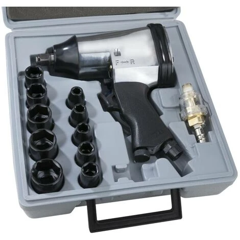 Westfalia Druckluft Schlagschrauber Inklusive Zubehör 16 Teilig 6 Westfalia Druckluft Schlagschrauber Inklusive Zubehör 16 Teilig – Bild 4