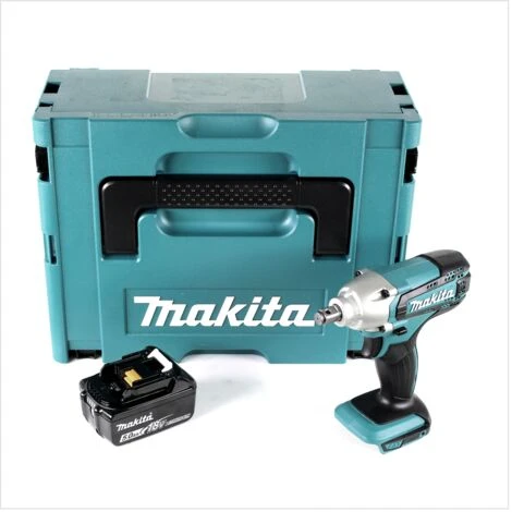 Makita DTW 190 T1J 18V Li-Ion Akku Schlagschrauber Im Makpac - Mit 1x BL 1850 5,0 Ah Akku, Ohne Ladegerät 4 Makita DTW 190 T1J 18V Li-Ion Akku Schlagschrauber Im Makpac - Mit 1x BL 1850 5,0 Ah Akku, Ohne Ladegerät – Bild 2
