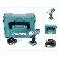 Makita DTW 190 T1J 18V Li-Ion Akku Schlagschrauber Im Makpac - Mit 1x BL 1850 5,0 Ah Akku, Ohne Ladegerät 11 Makita DTW 190 T1J 18V Li-Ion Akku Schlagschrauber Im Makpac - Mit 1x BL 1850 5,0 Ah Akku, Ohne Ladegerät -Drehschlagschrauber Soldes 29981133 5