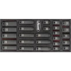 Vigor Schlagschrauber Steckschlüssel Satz - V5602