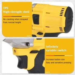MANTA Bürstenloser Schlagschrauber Elektrischer Schraubenschlüssel Mit 1 Batterien 11 MANTA Bürstenloser Schlagschrauber Elektrischer Schraubenschlüssel Mit 1 Batterien -Drehschlagschrauber Soldes 32661290 5