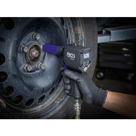 BGS Technic Druckluft-Schlagschrauber | 12,5 Mm (1/2") | 678 Nm | Extra Kurz 98 Mm 6 BGS Technic Druckluft-Schlagschrauber | 12,5 Mm (1/2") | 678 Nm | Extra Kurz 98 Mm – Bild 4