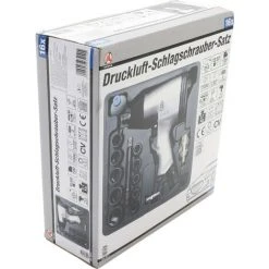 BGS Technic Druckluft-Schlagschrauber Mit Werkzeugsatz | 12,5 Mm (1/2") | 312 Nm | 16-tlg. -Drehschlagschrauber Soldes 32886396 3