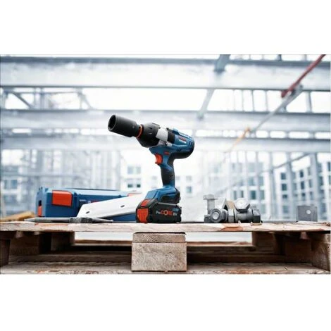 BOSCH 18V Akku-Drehschlagschrauber GDS 18V-1000 | Ohne Akku Ohne Ladegerät 6 BOSCH 18V Akku-Drehschlagschrauber GDS 18V-1000 | Ohne Akku Ohne Ladegerät – Bild 4