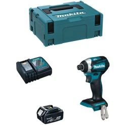 Schlagschrauber MAKITA DTD154RTJ1 (1 X 5,0 Ah + DC18RC + MAKPAC 2)
