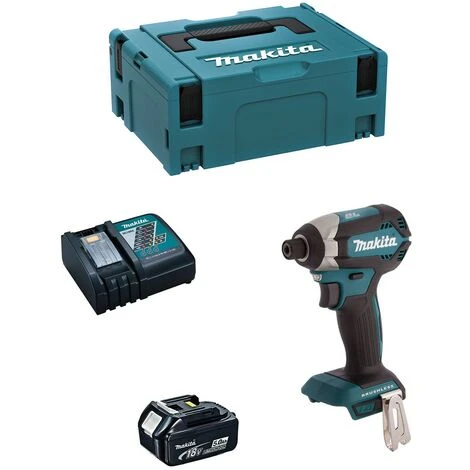 Schlagschrauber MAKITA DTD153RTJ1 (1 X 5,0 Ah + DC18RC + MAKPAC 2) 3 Schlagschrauber MAKITA DTD153RTJ1 (1 X 5,0 Ah + DC18RC + MAKPAC 2)