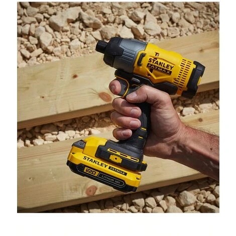 STANLEY FATMAX V20 Schlagschrauber STANLEY FatMax SFMCF800M1K (1 X 4,0 Ah + Ladegerät + Koffer) 7 STANLEY FATMAX V20 Schlagschrauber STANLEY FatMax SFMCF800M1K (1 X 4,0 Ah + Ladegerät + Koffer) – Bild 5