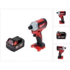 .MILWAUKEE. Milwaukee M18 BLID2-501 Akku Schlagschrauber 18 V 180 Nm 1/4" Brushless + 1x Akku 5,0 Ah - Ohne Ladegerät