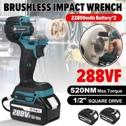 AUGIENB 288V Akku Schlagschrauber Bohrmaschine Akkuschrauber + 2 Batterien 11 AUGIENB 288V Akku Schlagschrauber Bohrmaschine Akkuschrauber + 2 Batterien -Drehschlagschrauber Soldes 33990639 5