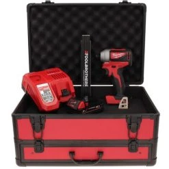 .MILWAUKEE. Milwaukee M18 BLID2-201FC TX Akku Schlagschrauber 18 V 180 Nm 1/4" Brushless + 1x Akku 2,0 Ah + Ladegerät + Gliedermaßstab + TX Koffer -Drehschlagschrauber Soldes 35112741 5