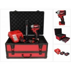 Milwaukee M18 BLID2-202FC TX Akku Schlagschrauber 18 V 180 Nm 1/4" Brushless + 2x Akku 2,0 Ah + Ladegerät + Gliedermaßstab + TX Koffer -Drehschlagschrauber Soldes 35113412 4