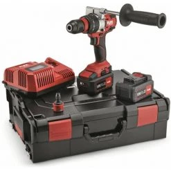 FLEX 18V Akku-Schlagbohrschrauber PD 2G 18.0-EC/5.0 Set| 2x Akku 5 Ah L-Boxx