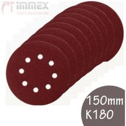 Makita Schleifpapier Schleifscheiben Schleifscheibe 150mm Exzenterschleifer K180