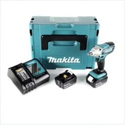 Makita DTW 190 RFJ Akku Schlagschrauber 18V + 2x Akku 3,0Ah + Schnellladegerät + Makpac