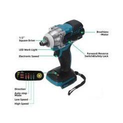 MANTA 520N.M Akku-Schlagschrauber (Batterie Nicht Im Lieferumfang Enthalten !!!) -Drehschlagschrauber Soldes 38153140 5