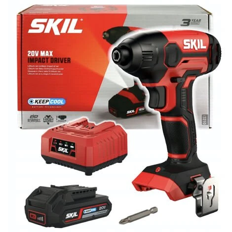 Skil 3210 AA, Akku-Drehschlagschrauber 20V (1x2,5Ah Akku+Karton) 3 Skil 3210 AA, Akku-Drehschlagschrauber 20V (1x2,5Ah Akku+Karton)