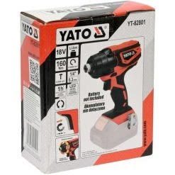 Schlagschrauber Ohne Akku 18 V 160 Nm YATO 11 Schlagschrauber Ohne Akku 18 V 160 Nm YATO -Drehschlagschrauber Soldes 39452182 5