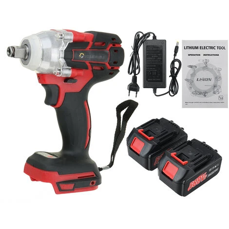 MANTA 588VF 580Nm Akku-Schlagschrauber Bürstenlos Akkuschrauber Bohrmaschine Inkl. 2 Akkus 3 MANTA 588VF 580Nm Akku-Schlagschrauber Bürstenlos Akkuschrauber Bohrmaschine Inkl. 2 Akkus