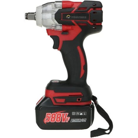 MANTA 588VF 580Nm Akku-Schlagschrauber Bürstenlos Akkuschrauber Bohrmaschine Inkl. 2 Akkus 4 MANTA 588VF 580Nm Akku-Schlagschrauber Bürstenlos Akkuschrauber Bohrmaschine Inkl. 2 Akkus – Bild 2