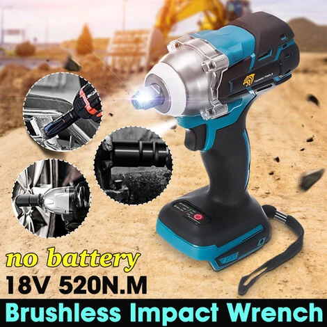 MANTA Drillpro Akku-Schlagschrauber 520 Nm Für 18V Makita (nur Maschine) 7 MANTA Drillpro Akku-Schlagschrauber 520 Nm Für 18V Makita (nur Maschine) – Bild 5