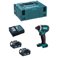 Schlagschrauber MAKITA DTD152RTJ (2 X 5,0 Ah + DC18RC + MAKPAC 2)