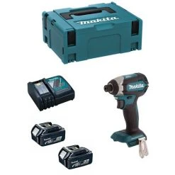 Schlagschrauber MAKITA DTD153RTJ (2 X 5,0 Ah + DC18RC + MAKPAC 2)