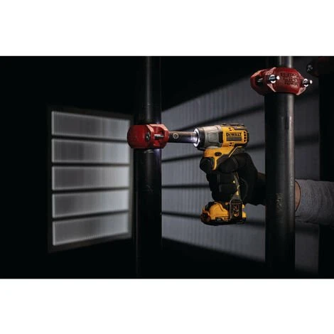 DeWALT Akku-Schlagschrauber DCF902D2-QW 3/8 Zoll 12V Inkl. 2x 2Ah Akkus, Schnellladegerät, Gürtelclip, TSTAK-Box 4 DeWALT Akku-Schlagschrauber DCF902D2-QW 3/8 Zoll 12V Inkl. 2x 2Ah Akkus, Schnellladegerät, Gürtelclip, TSTAK-Box – Bild 2