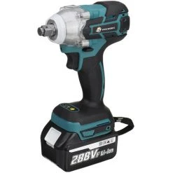 KINGSO 288V Akku Schlagschrauber Akkuschrauber Mit 2 PCS 22800mAh