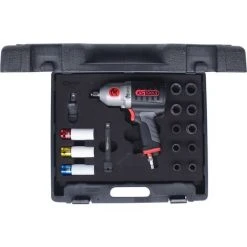 KSTOOLS® KS TOOLS 1/2'' MONSTER Hochleistungs-Druckluft-Schlagschrauber-Satz, 17-tlg, 1690 Nm -Drehschlagschrauber Soldes 42076836 5