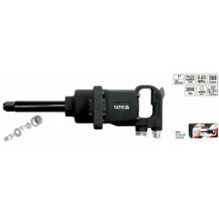 YATO Lkw Bus Traktor Druckluft Schlagschrauber 1" Zoll 2600 Nm Werkstatt
