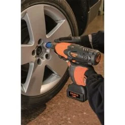 Bahco Akku Schlagschrauber 590 Nm 18 V 2x 5,0 Ah Li-ion Akku + Ladegerät Koffer -Drehschlagschrauber Soldes 43858624 4