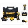 DeWalt DCF 850 P1 Akku Schlagschrauber 18 V 205 Nm 1/4" Brushless + 1x Akku 5,0 Ah + Ladegerät + TSTAK -Drehschlagschrauber Soldes 46362811 1
