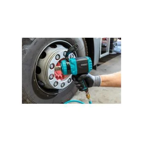 Hazet Twin Turbo Schlagschrauber, Lösemoment Maximal: 4100 Nm, Vierkant Massiv 25 Mm (1), Hochleistungs-Doppelhammer-Schlagwerk 5 Hazet Twin Turbo Schlagschrauber, Lösemoment Maximal: 4100 Nm, Vierkant Massiv 25 Mm (1), Hochleistungs-Doppelhammer-Schlagwerk – Bild 3