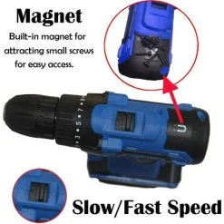 DAY PLUS 21V Akku-Bohrschrauber Mit Hammerkopf Magnet Funktion,1x 1.5Ah Akku,45Nm 18+1 Drehmomentstufen Akku-Bohrer Akkuschrauber 2 Gang 29-tlg Zubehör-Set Neu 8 DAY PLUS 21V Akku-Bohrschrauber Mit Hammerkopf Magnet Funktion,1x 1.5Ah Akku,45Nm 18+1 Drehmomentstufen Akku-Bohrer Akkuschrauber 2 Gang 29-tlg Zubehör-Set Neu -Drehschlagschrauber Soldes 47798063 3