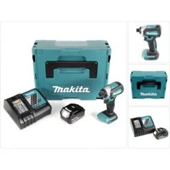 Makita DTD 153 RT1J 18 V Akku Brushless Schlagschrauber Im Makpac + 1x BL 1850 B 5,0 Ah Li-Ion Akku + 1x DC 18 RC Ladegerät 10 Makita DTD 153 RT1J 18 V Akku Brushless Schlagschrauber Im Makpac + 1x BL 1850 B 5,0 Ah Li-Ion Akku + 1x DC 18 RC Ladegerät -Drehschlagschrauber Soldes 49700283 4