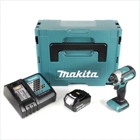 Makita DTD 153 RF1J 18 V Akku Brushless Schlagschrauber Im Makpac + 1x 3,0 Ah Li-Ion Akku + 1x Ladegerät 4 Makita DTD 153 RF1J 18 V Akku Brushless Schlagschrauber Im Makpac + 1x 3,0 Ah Li-Ion Akku + 1x Ladegerät – Bild 2