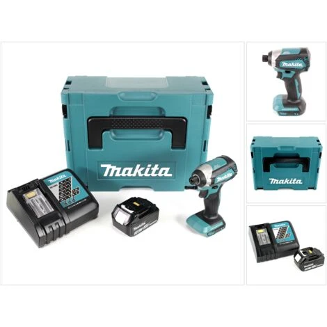 Makita DTD 153 RF1J 18 V Akku Brushless Schlagschrauber Im Makpac + 1x 3,0 Ah Li-Ion Akku + 1x Ladegerät 6 Makita DTD 153 RF1J 18 V Akku Brushless Schlagschrauber Im Makpac + 1x 3,0 Ah Li-Ion Akku + 1x Ladegerät – Bild 4