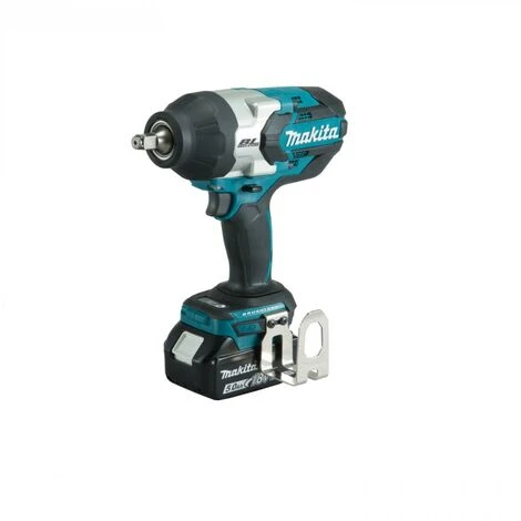 Makita Akku Schlagschrauber DTW1002RTJ 18 V + 2x Akku 5,0 Ah + DC18RC + Makpac 5 Makita Akku Schlagschrauber DTW1002RTJ 18 V + 2x Akku 5,0 Ah + DC18RC + Makpac – Bild 3