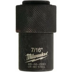 Milwaukee Adapter 1/2" Vierkant Auf 7/16" Hex Für Selbstbohrer Und Schlagfeste Schlangenbohrer