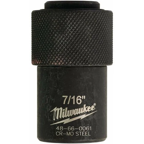 Milwaukee Adapter 1/2" Vierkant Auf 7/16" Hex Für Selbstbohrer Und Schlagfeste Schlangenbohrer 3 Milwaukee Adapter 1/2" Vierkant Auf 7/16" Hex Für Selbstbohrer Und Schlagfeste Schlangenbohrer