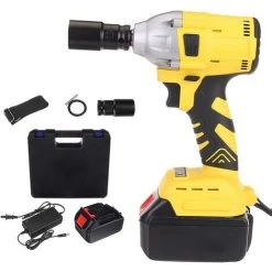 INSMA 3 IN 1 Akku Schlagschrauber 21V 530Nm Elektrischer Drehschlagschrauber +1 Akku -Drehschlagschrauber Soldes 51782399 4