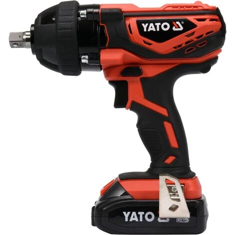 YATO Akku-Schlagschrauber - 18V - 300Nm - Inklusive Akku, Ladegerät Und Transportkoffer 5 YATO Akku-Schlagschrauber - 18V - 300Nm - Inklusive Akku, Ladegerät Und Transportkoffer – Bild 3