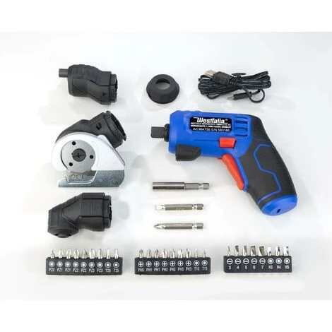Westfalia 3,6 Volt Multi-Akkuschrauber Inklusive Tauschaufsätzen 6 Westfalia 3,6 Volt Multi-Akkuschrauber Inklusive Tauschaufsätzen – Bild 4