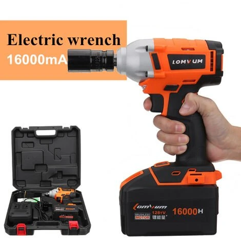 MAEREX Bürstenloser Kabelloser Elektrischer Schlagschrauber Li-Ion Akku Schraubendreher Percussion 6 MAEREX Bürstenloser Kabelloser Elektrischer Schlagschrauber Li-Ion Akku Schraubendreher Percussion – Bild 4