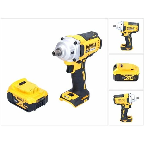 DeWalt DCF 894 N Akku Schlagschrauber 18 V 1/2 " 447 Nm Brushless + 1x Akku 5,0 Ah - Ohne Ladegerät 3 DeWalt DCF 894 N Akku Schlagschrauber 18 V 1/2 " 447 Nm Brushless + 1x Akku 5,0 Ah - Ohne Ladegerät