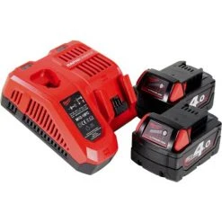 .MILWAUKEE. Milwaukee M18 BLID2-402FC Akku Schlagschrauber 18 V 180 Nm 1/4" Brushless + 2x Akku 4,0 Ah + Ladegerät -Drehschlagschrauber Soldes 57876758 4